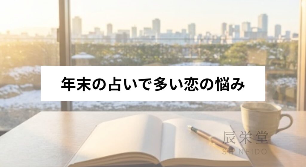 年末の占いで多い恋の悩み